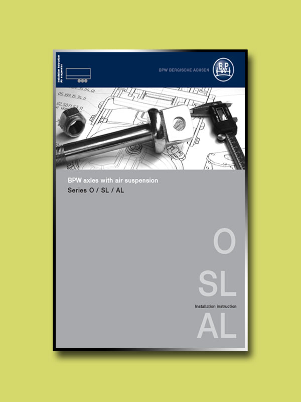 Axles with Air Suspension Series O / SL / AL