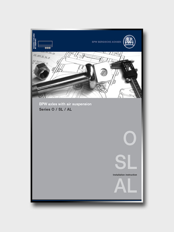 Axles with Air Suspension Series O / SL / AL