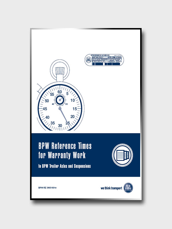 Reference Times for Warranty Work